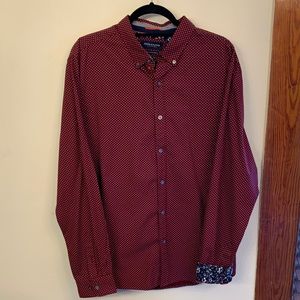 Denim & Flower button down